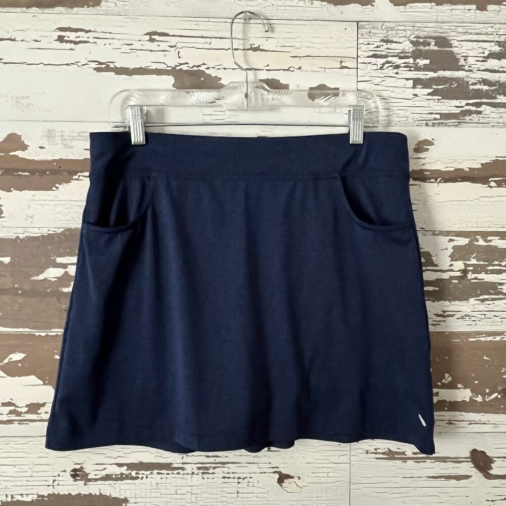 2 Callaway Large Skorts (Blue and Charcoal Gray)